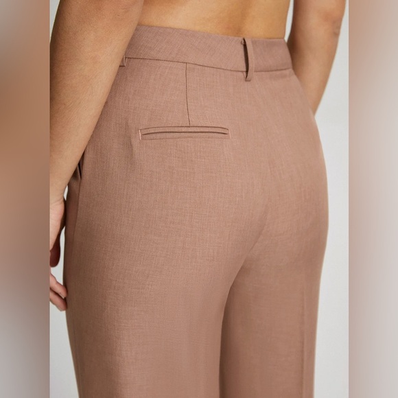 High Waisted Cropped Skinny Straight Leg Trousers with tags - Picture 3 of 8